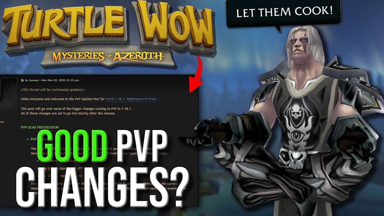 Изменения в PvP... к лучшему? | Turtle WoW