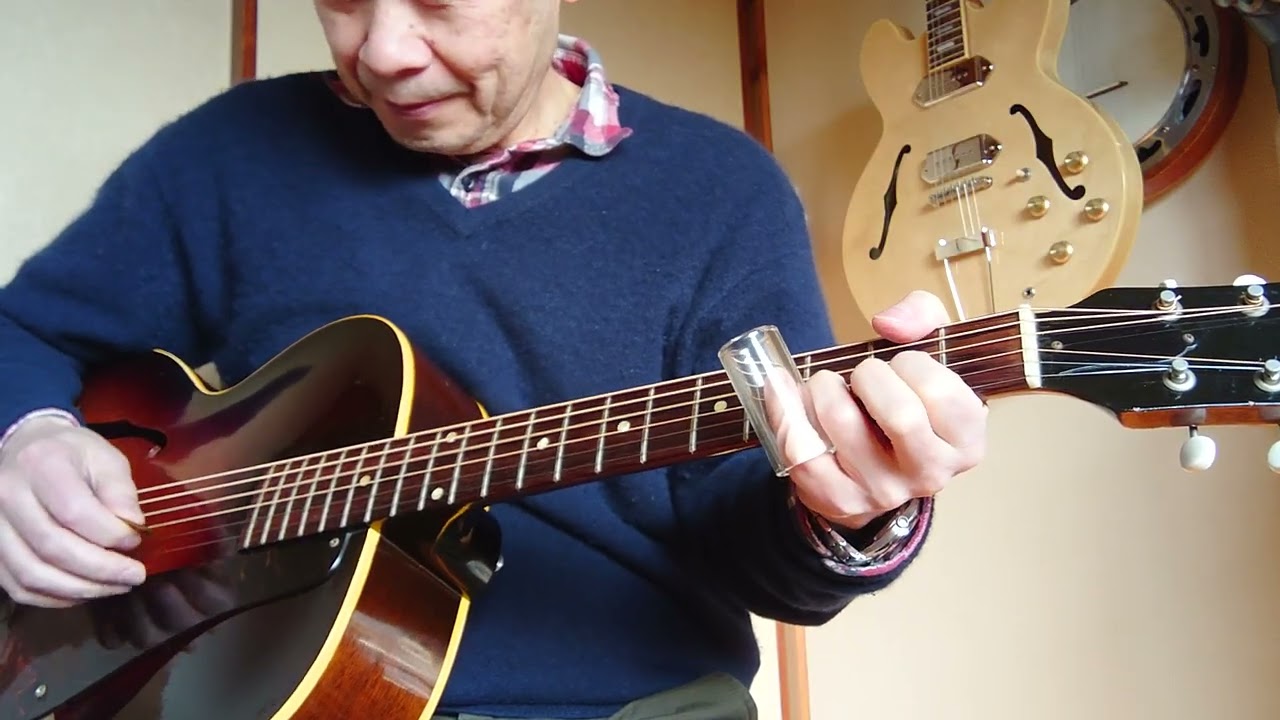 gibson L-48で弾き語り。キヨス商会の独り歌。スライドギターレギュラーチューニング演奏。インスト＆即席ソング。インフルエンザ予防に紅茶が効果有りですよ。