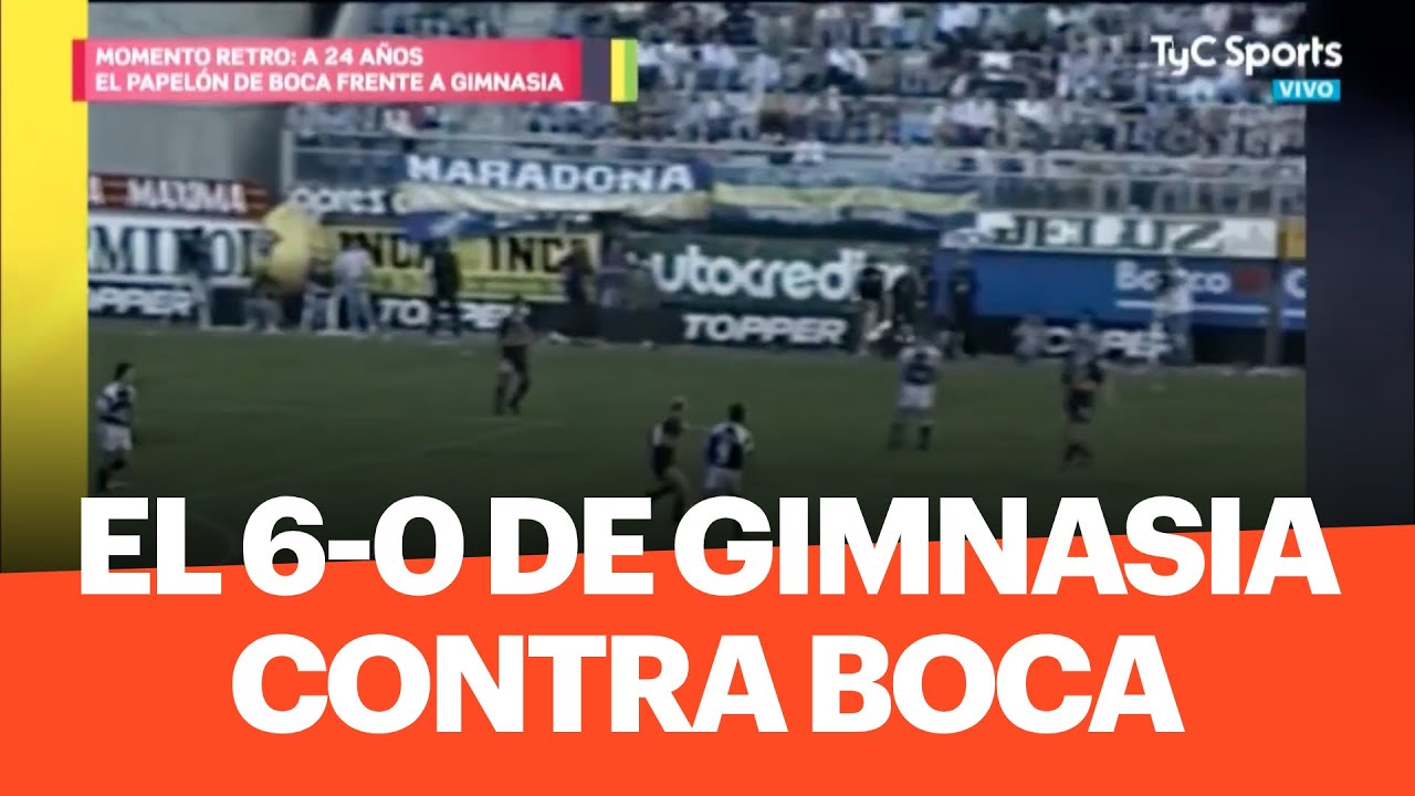 Momento retro: La histórica goleada de Gimnasia en la Bombonera