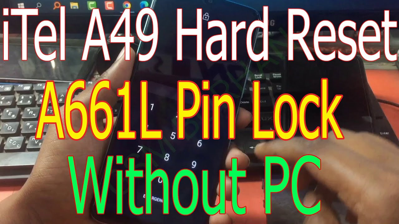 iTel A49 Hard Reset A661L Pin Lock, Pattern Lock Remove Without PC
