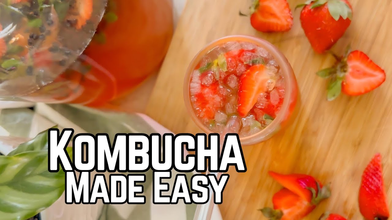 How To Brew Delicious Homemade Kombucha