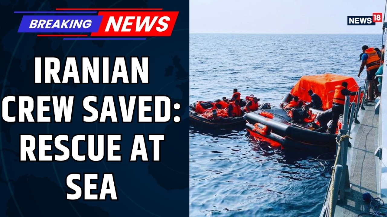 Dramatic Rescue at Sea: Sri Lankan Navy Saves Iranian Crew | US Iran War | Indian Ocean | Israel