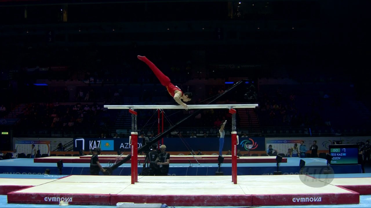 ZOU Jingyuan (CHN) - 2022 Artistic Worlds, Liverpool (GBR) - Qualifications Parallel Bars