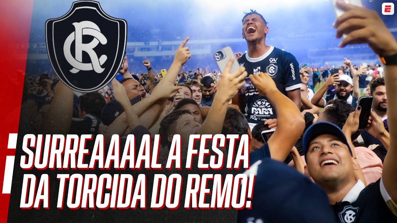 QUE LOUCURA! A FESTA DE 'OUTRO MUNDO' DA TORCIDA DO REMO AP&Oacute;S A CONQUISTA DO ACESSO &Agrave; 1&ordf; DIVIS&Atilde;O!