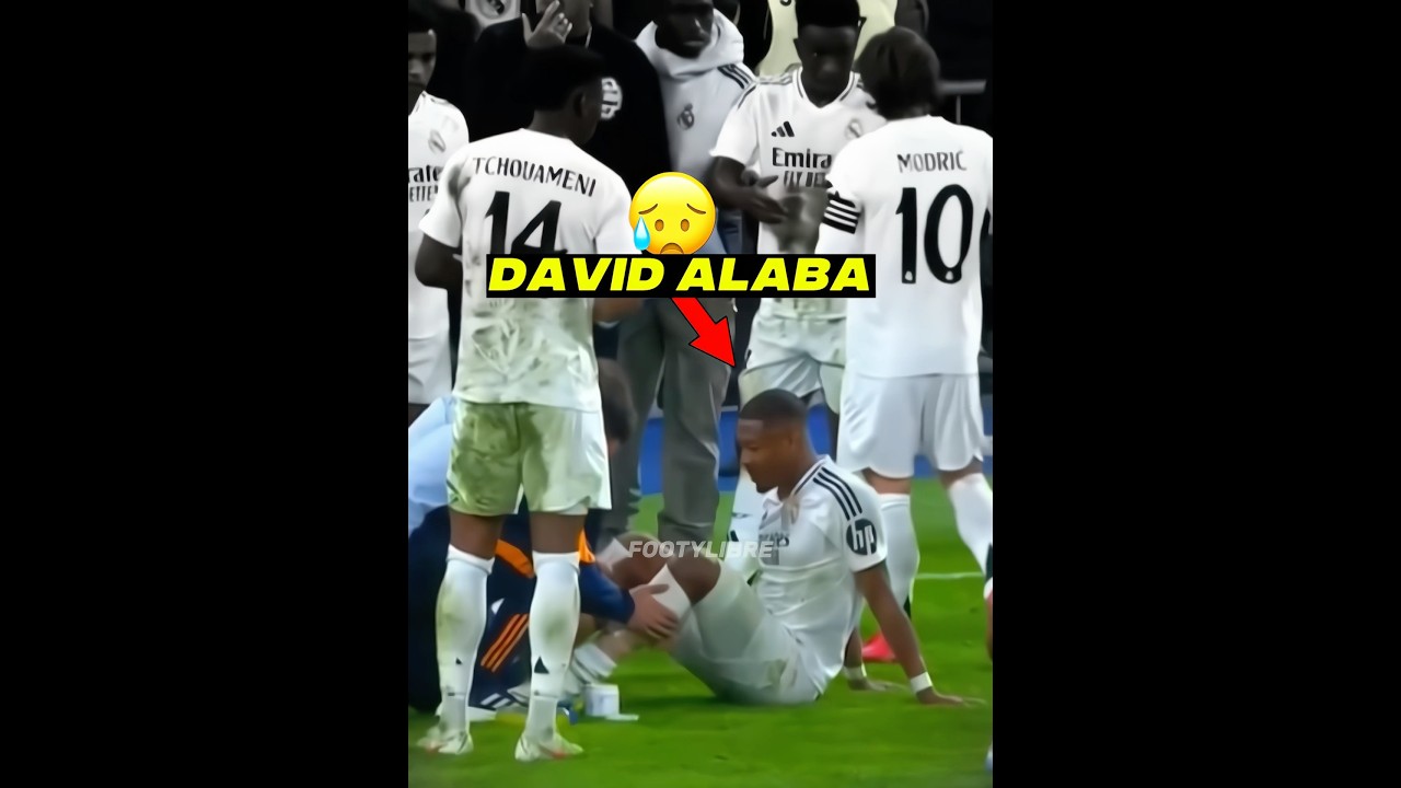 Luck Wasn&rsquo;t on Alaba Side 😥💔