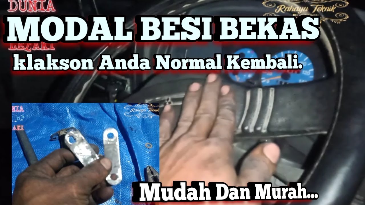 T120SS ‼️ Cara memperbaiki klakson yang kadang hidup kadang tidak pada mobil T120SS‼️