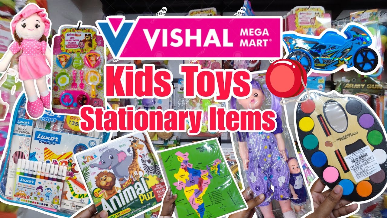 Vishal Mega Mart Kids Toys || Stationary Collection || Toys || Puzzles || Offers || Trending 