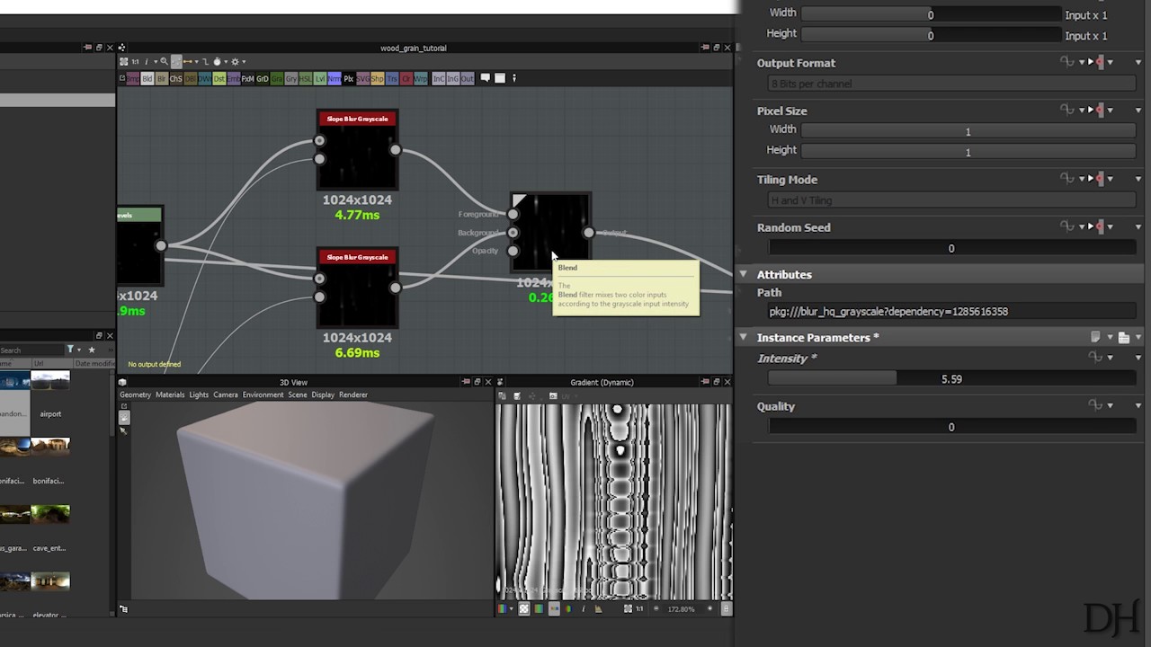 Tutorial: How to make realistic wood grain in Substance Designer