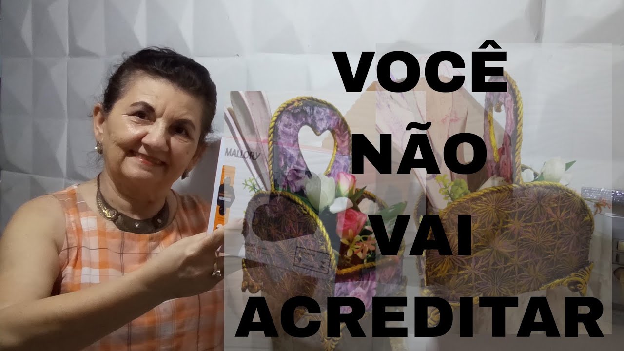 GASTEI R$ 5,00 NESSA DECORAÇÃO COM PAPELÃO /DO LIXO AO LUXO/BY Socorro Rodrigues #diy #reciclagem