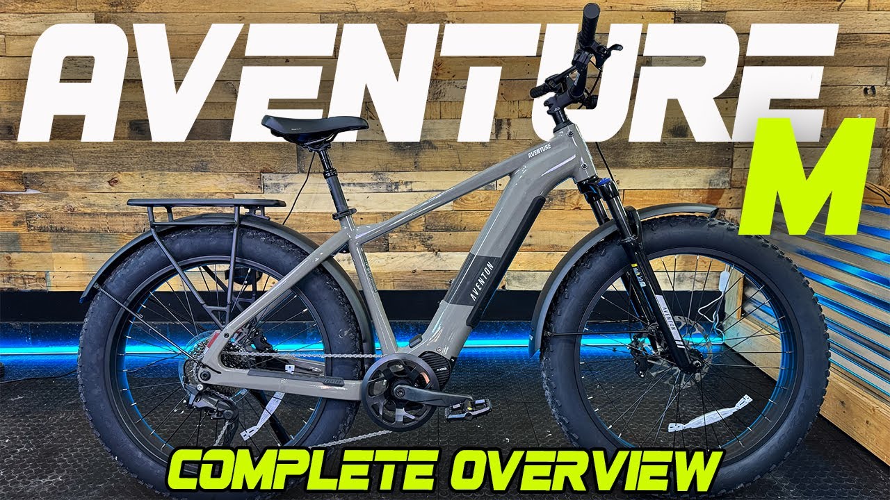 Обзор Aventon Aventure M: ИДЕАЛЬНЫЙ электровелосипед MidDrive Fat Tire