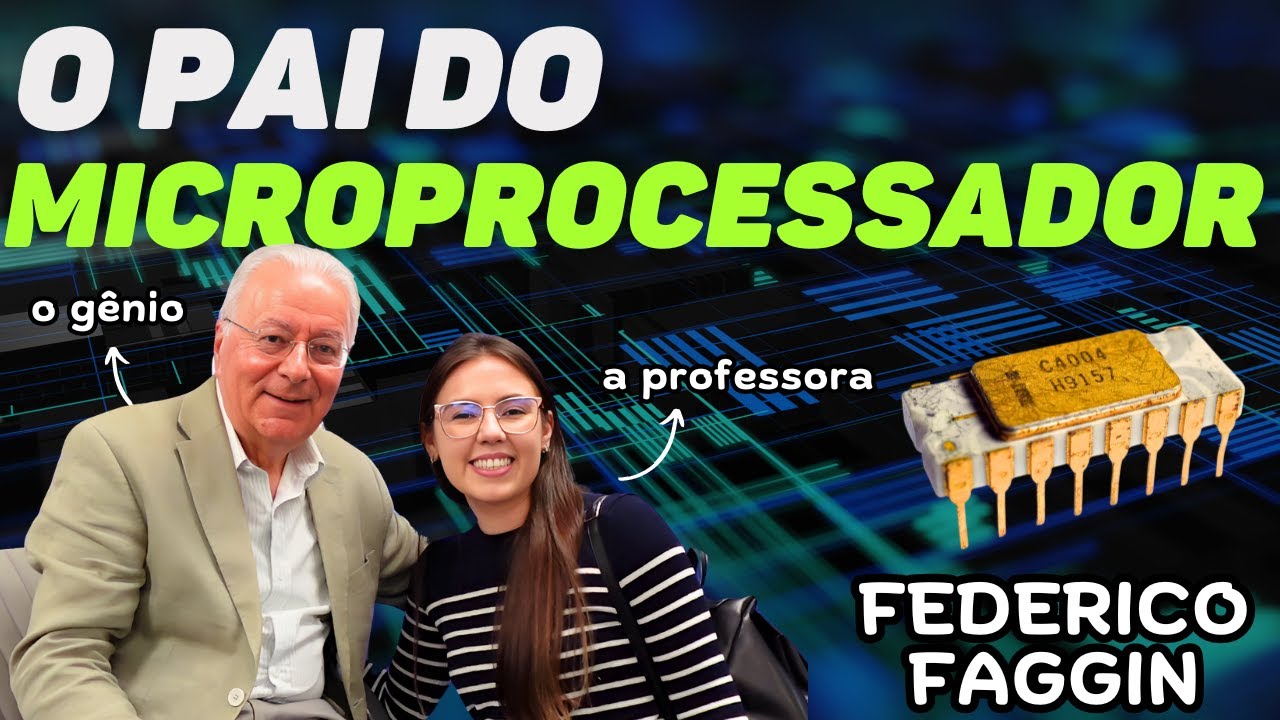 encontro inspirador com FEDERICO FAGGIN no Museu do Computador na Holanda