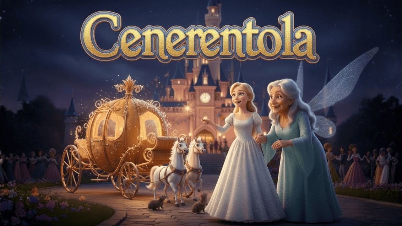 Cenerentola 👸✨ Fiaba Magica per Bambini | Storia Completa in Italiano