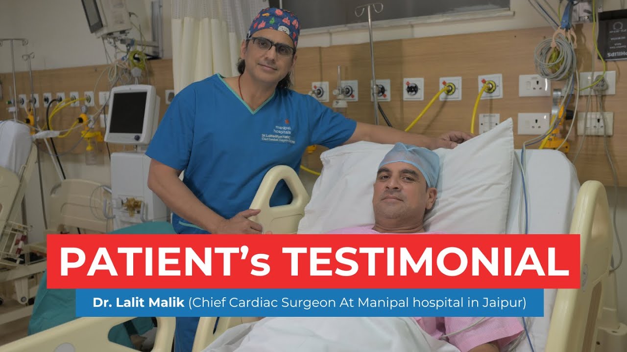 Sandeep's Robotic Heart Surgery Journey with Dr. Lalit Malik