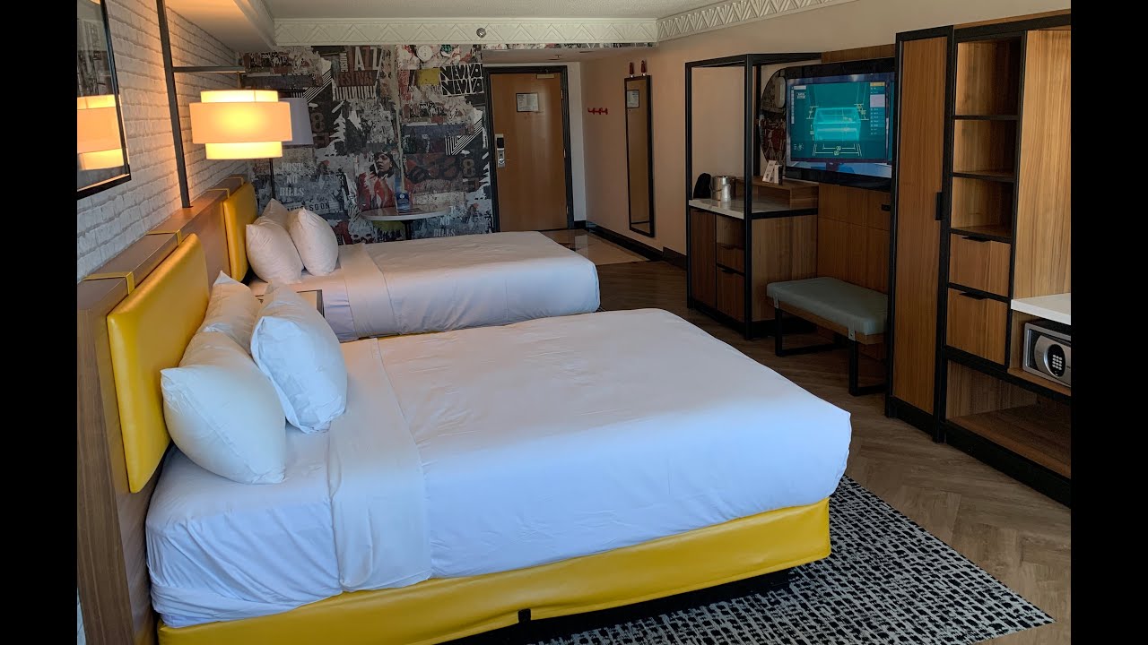NYNY Las Vegas Soho Premier Two Queen Room Tour