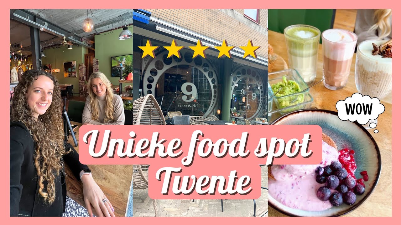 ETEN bij een UNIEKE FOOD SPOT in TWENTE 🍽🥞 - No.9 Food & Art in NIJVERDAL - Travelling Sisters