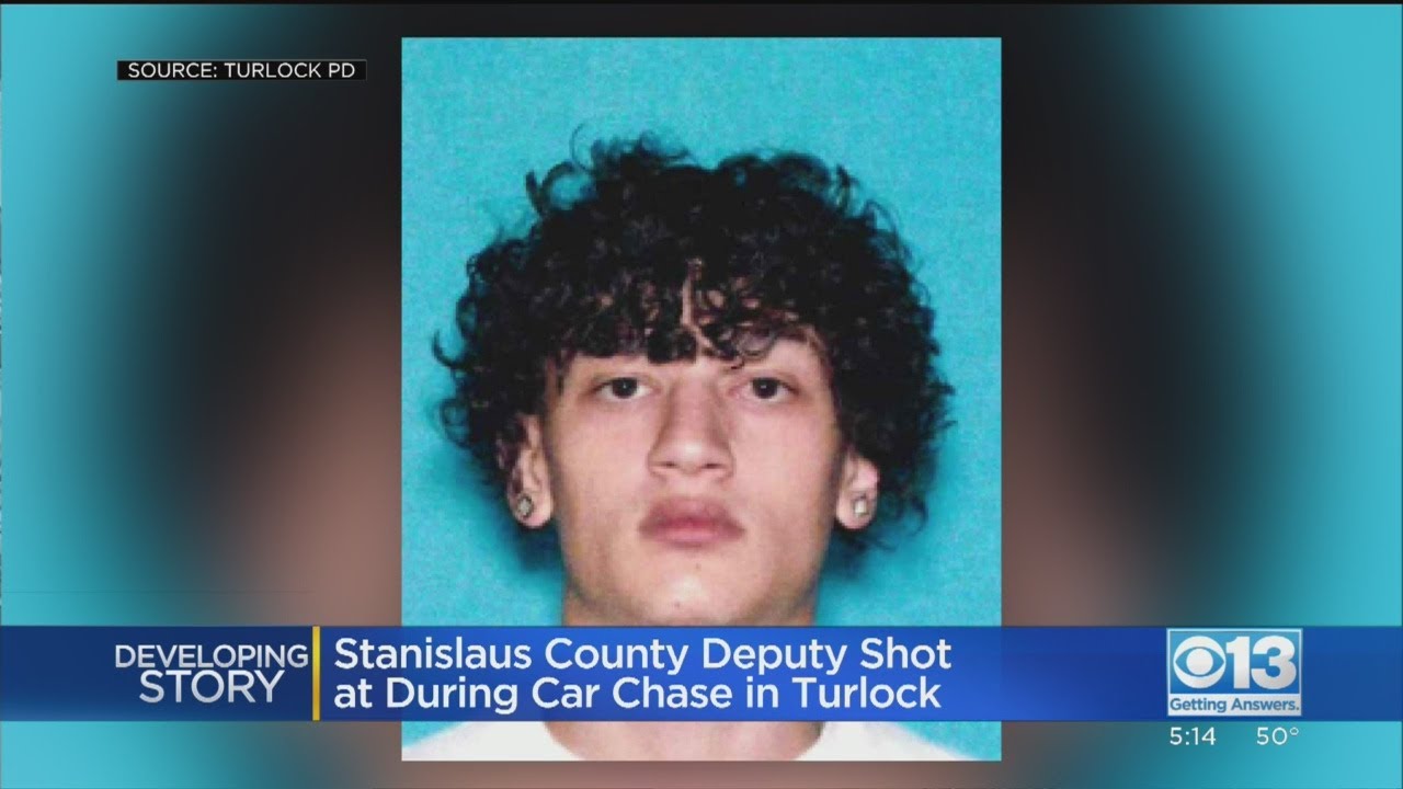 Stanislaus County Deputy Shot At During Car Chase In Turlock