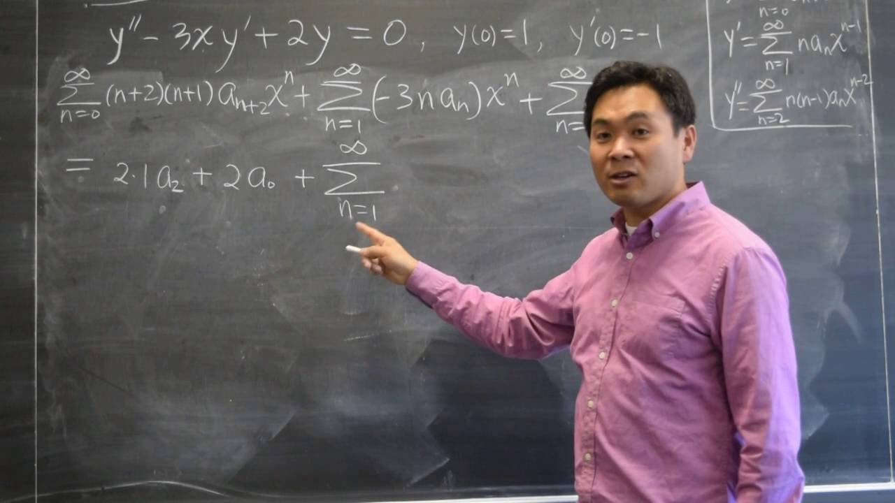 Introduction to series solutions to differential equations (part 2)