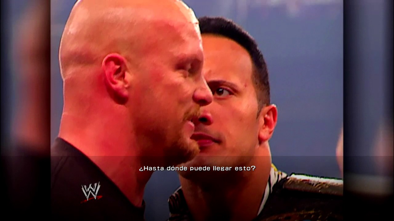 The Rock vs Stone Cold Wrestlemania 17 promo sub. Español