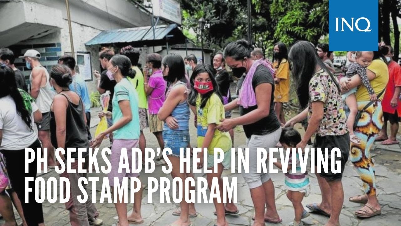 PH seeks ADB&rsquo;s help in reviving food stamp program