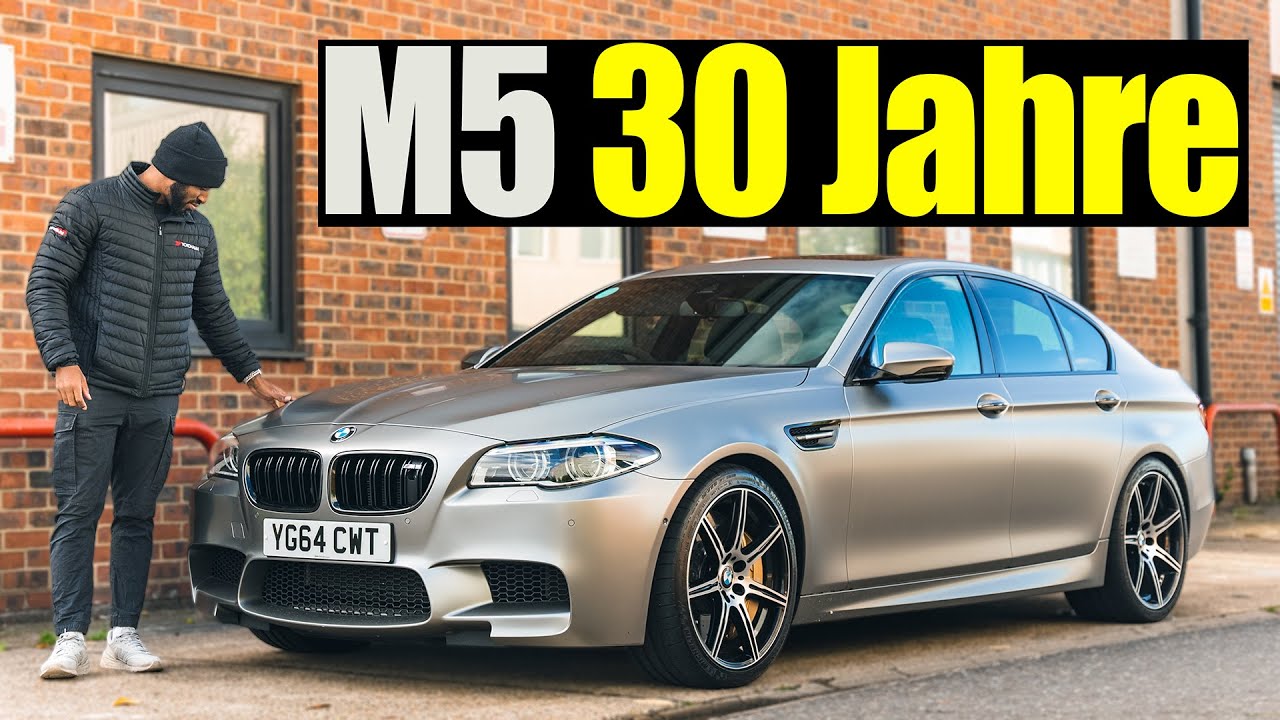 ВОЖДЕНИЕ BMW M5 стоимостью 100 тыс. фунтов стерлингов 30 Jahre — достаточно ли он ОСОБЕННЫЙ?