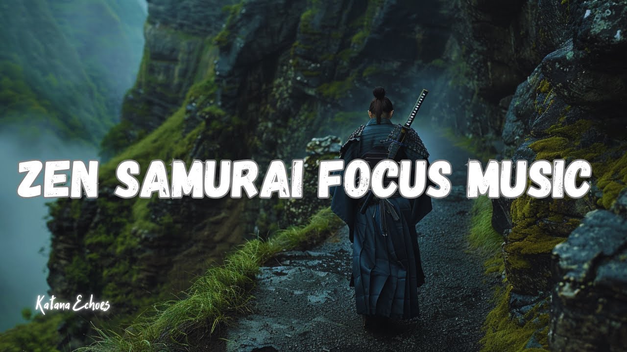 Zen Samurai Focus Music ⚔️ Deep Work & Discipline (Shakuhachi Flute & Koto)