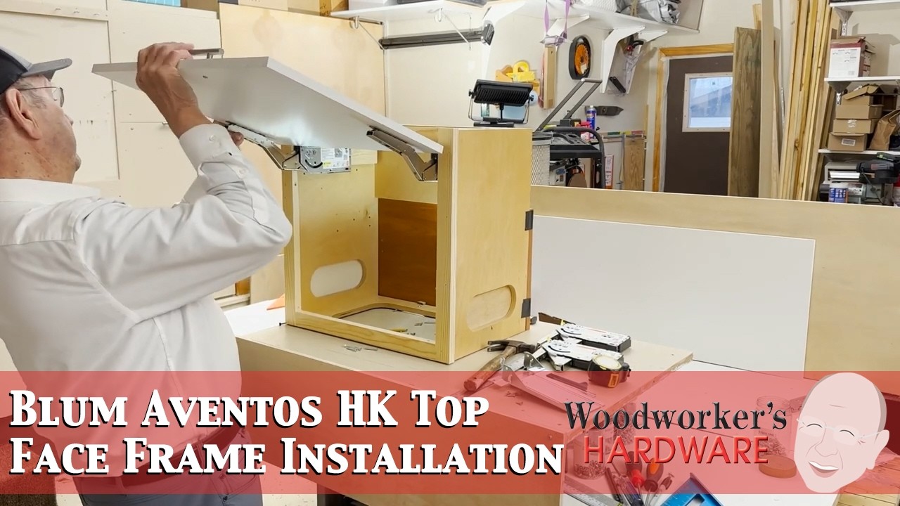 Installing Blum HK Top in Face Frame Cabinets — The EASY Way!