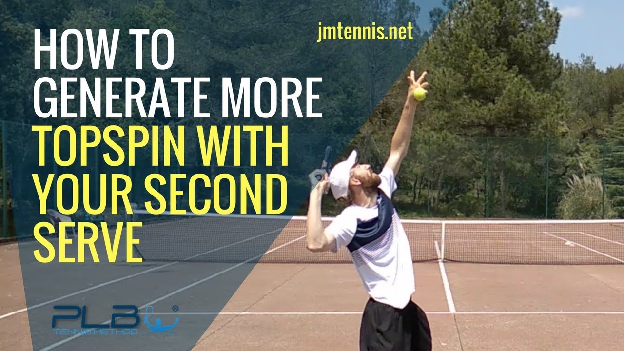 How To Generate More Topspin With Your Second Serve