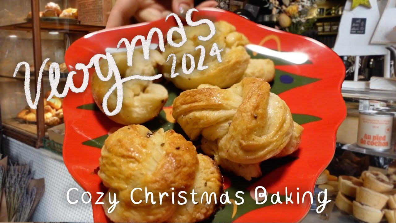 Bake Cardamom Buns. Cozy Christmas Baking. Vlogmas. Recipe.DIY.