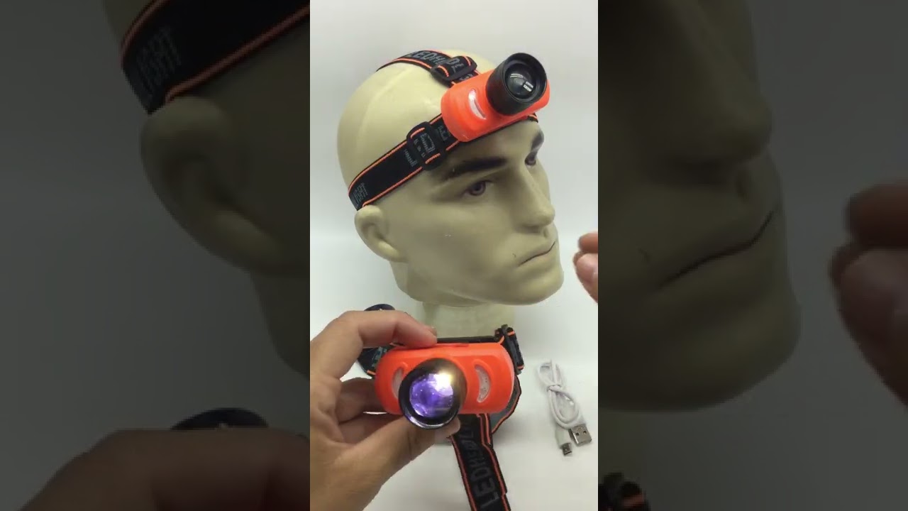 Lanterna cabeca recarregavel USB ref. 2067 - prolumen - IP 55