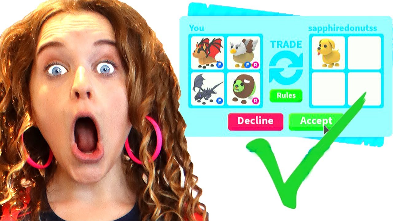 ONLY TRADING PETS in Adopt Me Roblox Gaming w/ The Norris Nuts