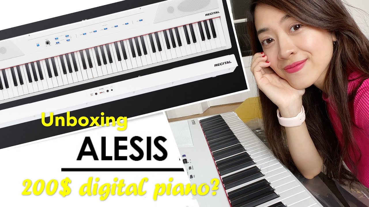 Unboxing Alesis Recital 88 keys 200$? Đập hộp Piano điện tử 200$? 😱 Rẻ nhưng có tốt?