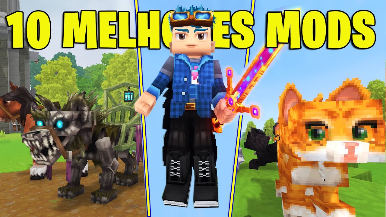 OS 10 MELHORES MODS DE HYTALE ATÉ AGORA!