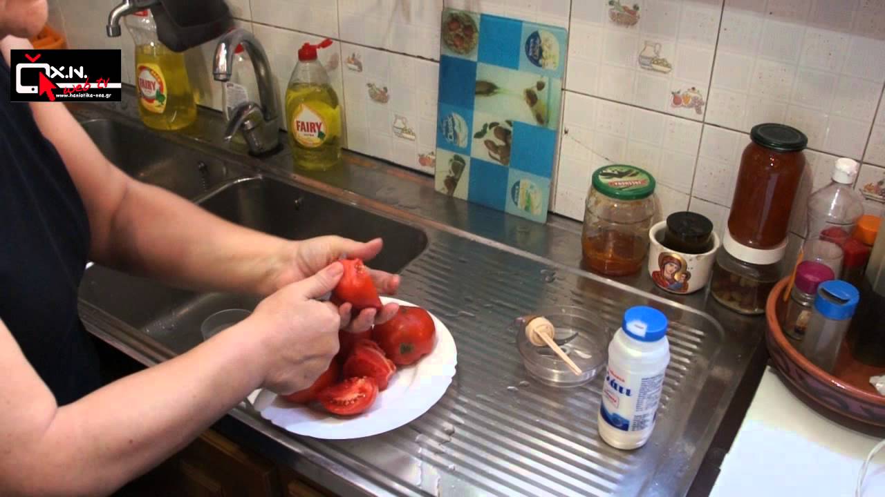 Ντομάτες με αβγά