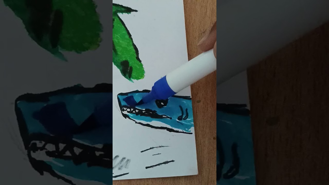 drawing mako shark from hungry shark evolution