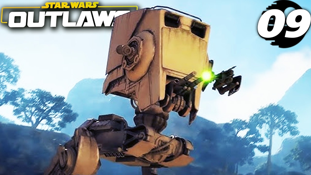 STAR WARS OUTLAWS #9 - Das Imperium schickt AT-ST - 100% Gameplay Deutsch