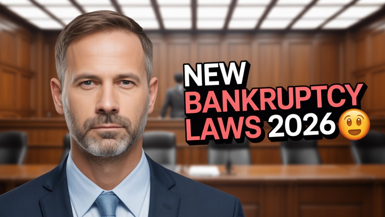 Bankruptcy Laws Changed in 2026 &mdash; Here's What You Need to Know