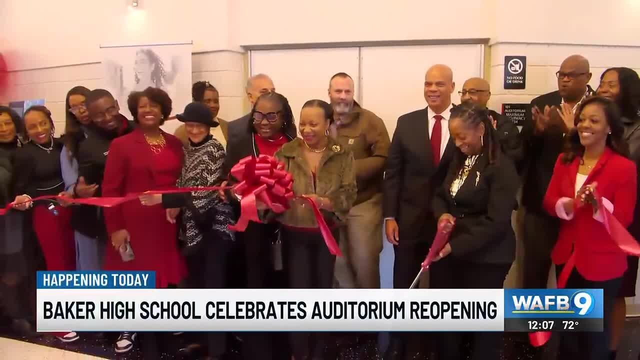 Baker High School celebrates auditorium reopening