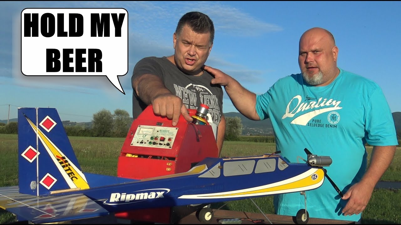 SING HALLELUJAH!!! Captain Blaž & balsa planes & glow engines are back