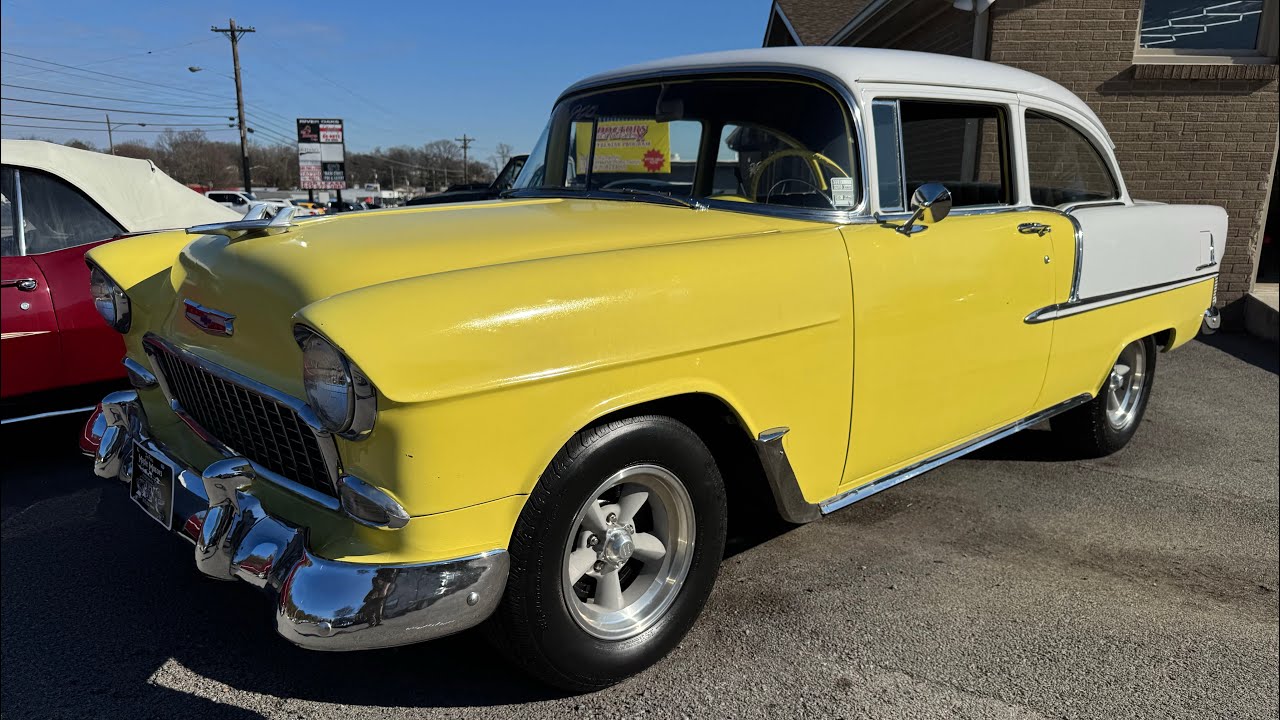 Test Drive 1955 Chevrolet 210 2 Door Post $31,900 Maple Motors #3281