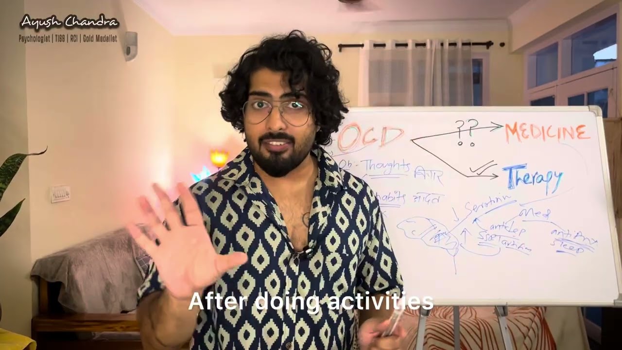 Complete Ocd treatment knowledge by Psychologist Ayush Chandra Hindu/Urdu कैसे होता है OCD का इलाज 
