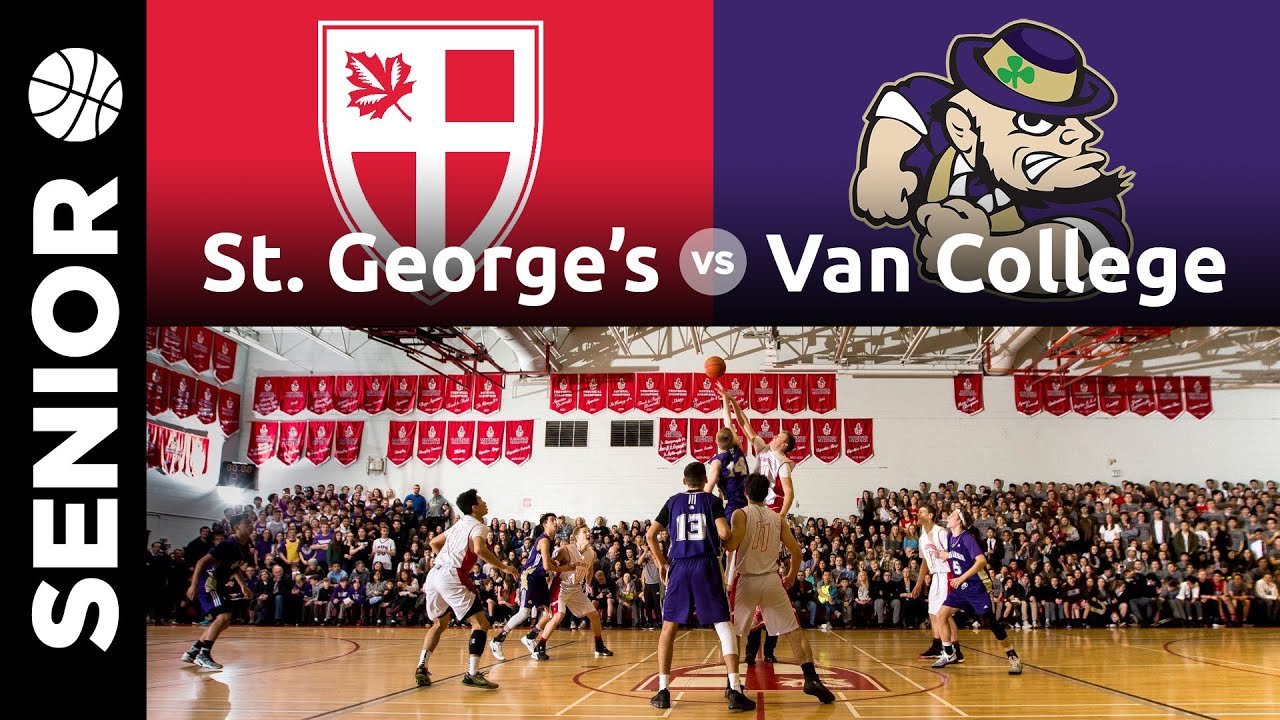 2025 BC High School Basketball 🏀 Senior Boys: St. George's @ Vancouver College [Jan 29, 2025]