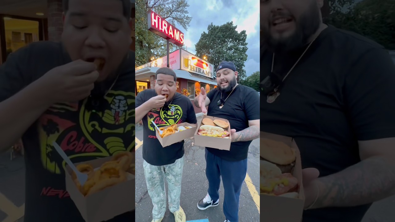 BEST HOTDOG SPOT IN THE WORLD &ldquo; HIRAM&rsquo;S &ldquo; FORT LEE NJ #foodie #fyp #food #viral #hotdog #nj #like