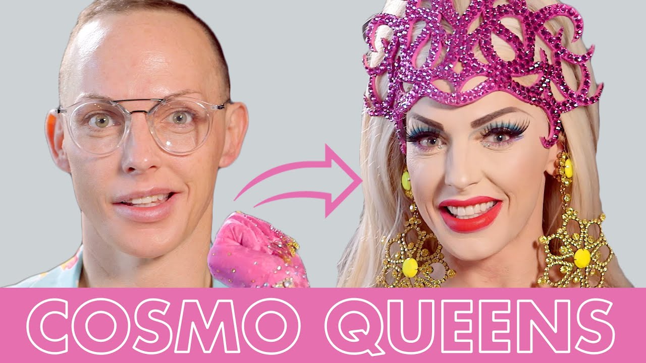Best of Alyssa Edwards' Drag Makeup Transformations! | Cosmo Queens | Cosmopolitan
