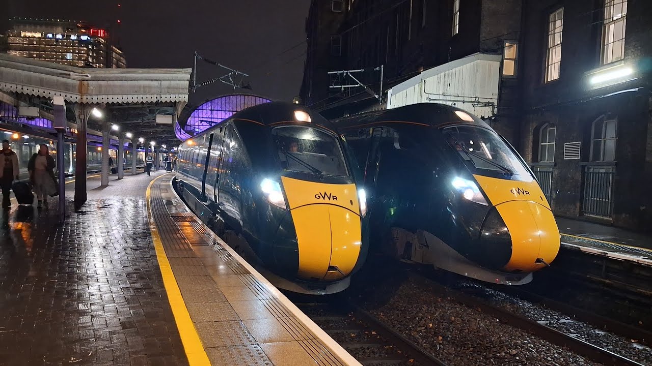 GWR Class 800 IET departing London Paddington | 31/10/2025