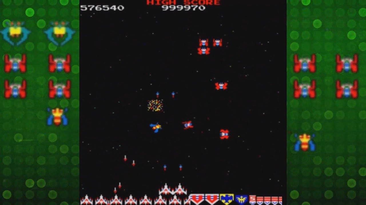 Galaga (Arcade, 1981) Feat. Egoraptor - Video Game Years History