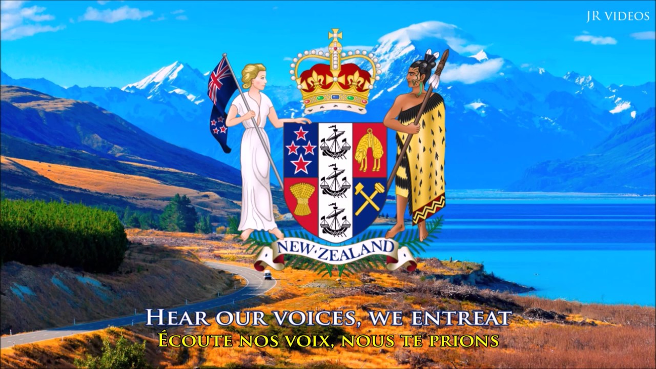 Hymne national Nouvelle-Zélande (traduction) - Anthem of New Zealand (FR)
