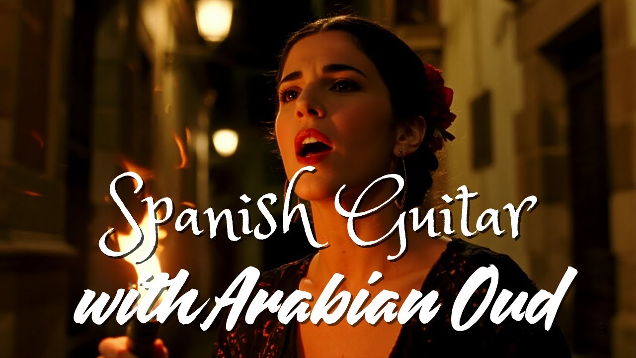 Echoes Across Andalusia – Spanish Guitar & Arabic Oud Chill Flamenco Instrumental Journey