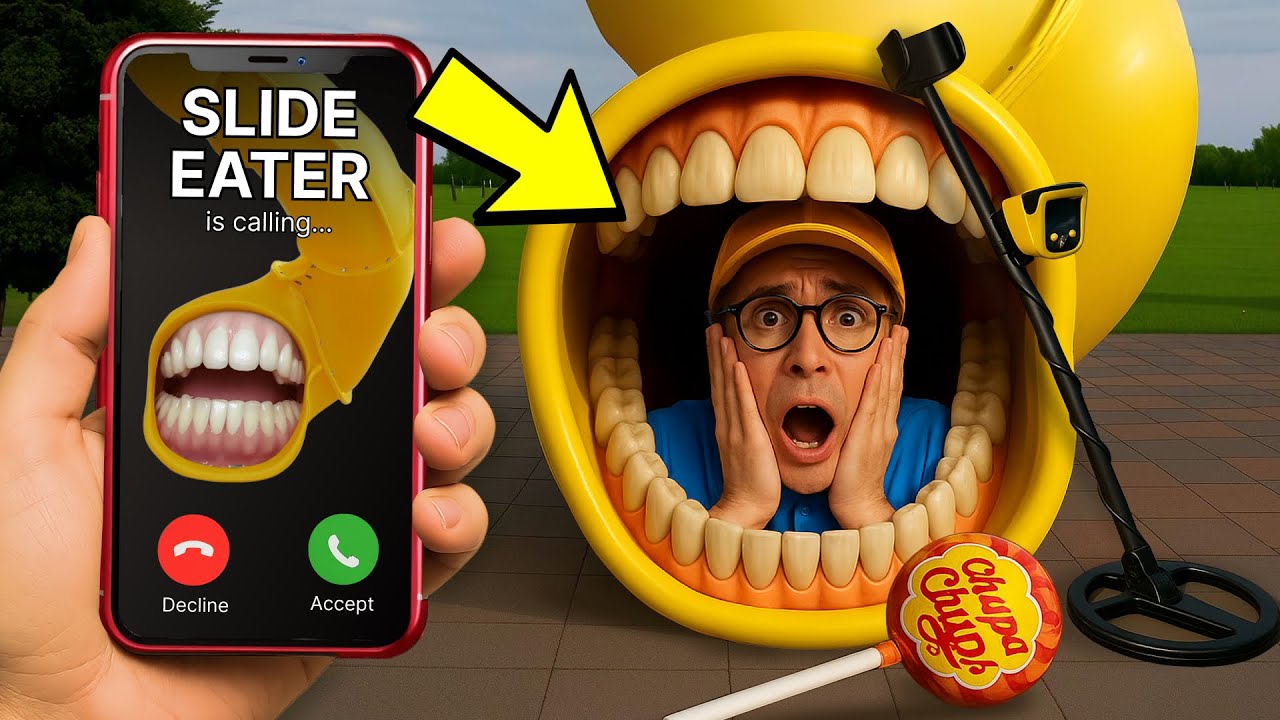 SLIDE EATER EAT SLEEPY in REAL LIFE!