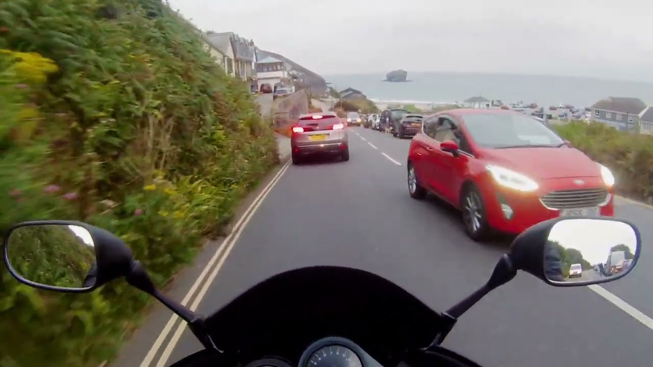 Saturday ride from Lula beach cafe to St ives.