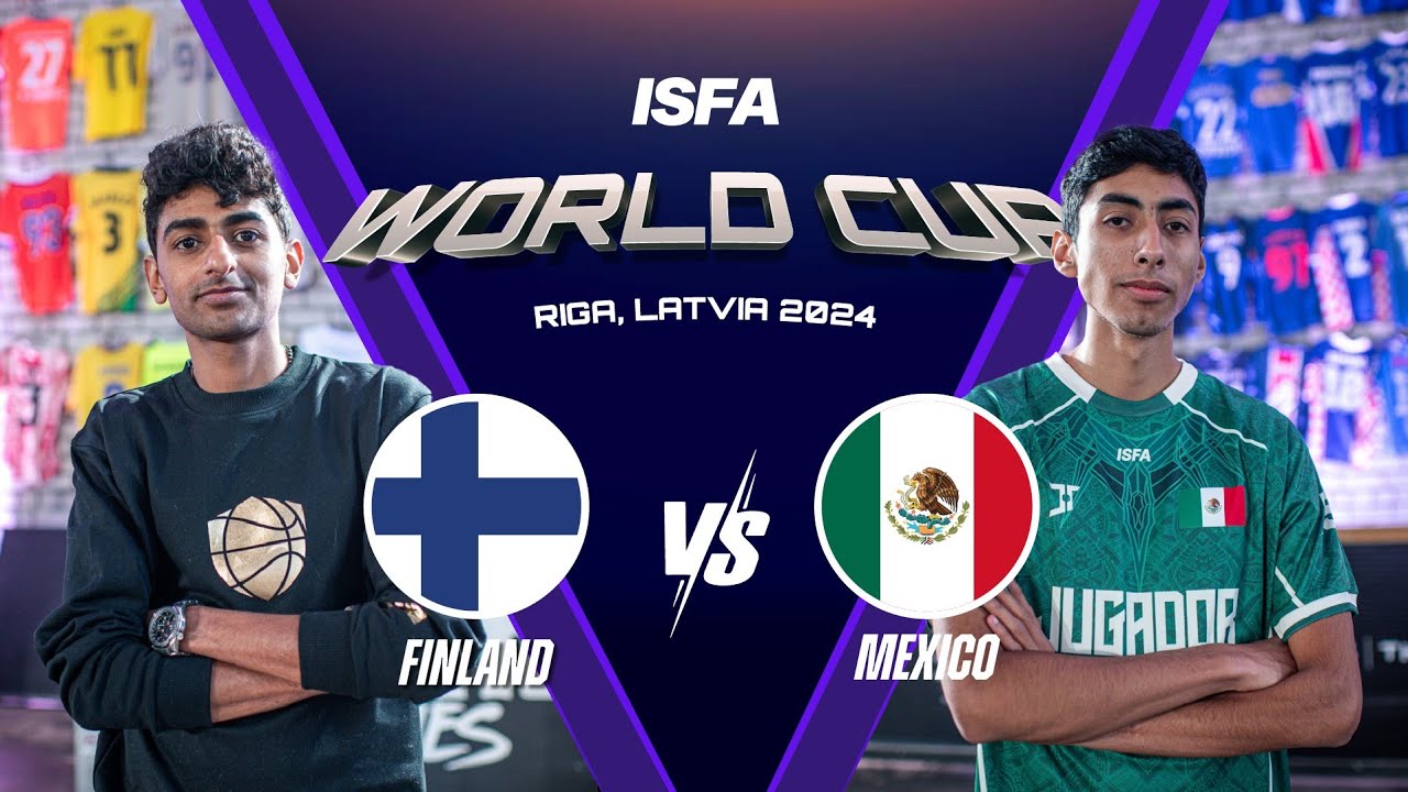 Finland v Mexico (Group B) | ISFA World Cup 2024 - 3v3 Street Football